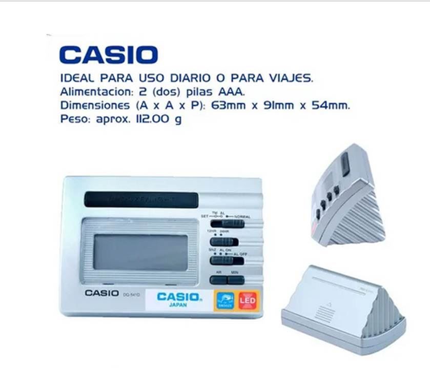 Reloj Despertador Casio DQ-541 Digital