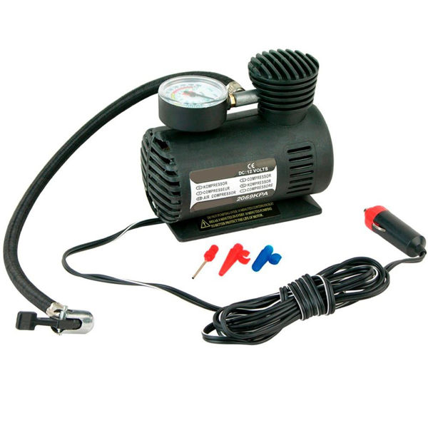 Imagen de COMPRESOR DE AIRE INFLADOR 12V PARA AUTO CQB30