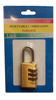 Imagen de CANDADO  COMBINACION COBRE 40MM - H04E
