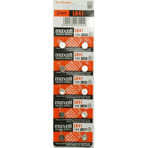 Imagen de PILA MAXELL LR41 G3 x1