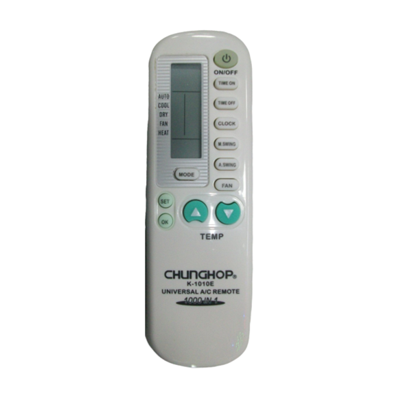 Imagen de CONTROL REMOTO 1010E AIRE ACONDICIONADO