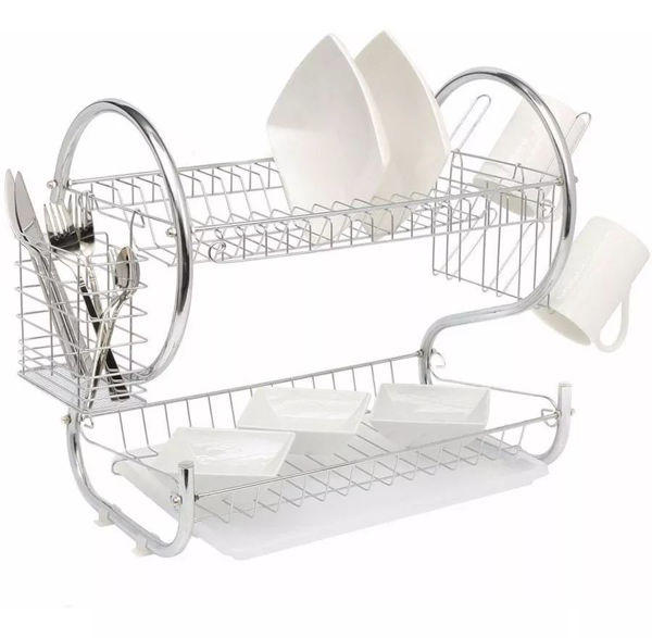 Imagen de ESCURRIDOR  DE PLATOS 2 PISOS - WL264