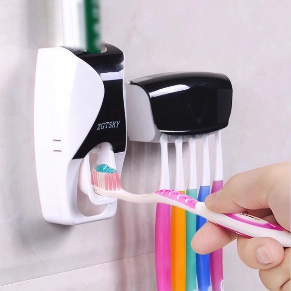 Imagen de PORTA CEPILLO Y PASTA DIENTES COLGAR RONGSHUAI