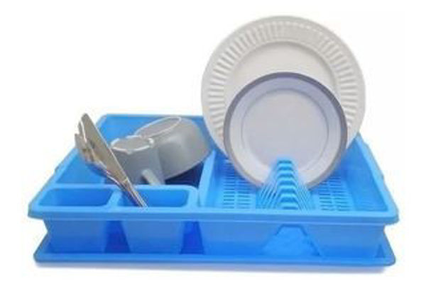 Imagen de ESCURRIDOR GRANDE DE PLATOS PLASTICO 2307A