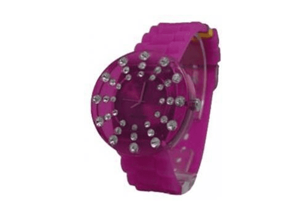 Imagen de RELOJ PULSERA Q&Q PVC DAMA GT59-007