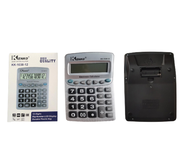 Imagen de CALCULADORA ESCRITORIO  KK1038-12 KENKO