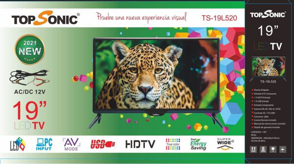 Imagen de MONITOR Y TV 19" TS19 CORRIENTE Y BATERIA TS19L530