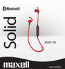 Imagen de AURICULAR BLUETOOTH SOLID EARPHONE MAXELL  EB-BT100