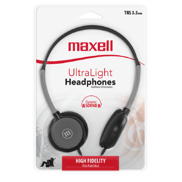 Imagen de AURICULAR VINCHA HP-200 MAXELL C/MICROFONO HEADBAND