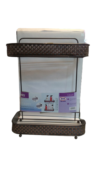 Imagen de ORGANIZADOR PARA BAÑO DE COLGAR 2 ESTANTES  S20042