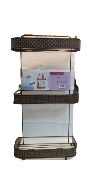 Imagen de SOPORTE BAÑO S20043 COLGAR 3 ESTANTES