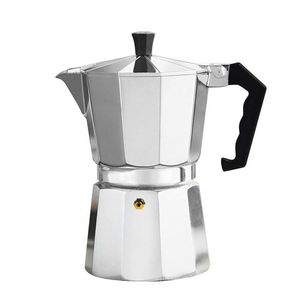 Imagen de CAFETERA CON LADOS  ITALIANA EXPRESSO 3 TAZAS 160903