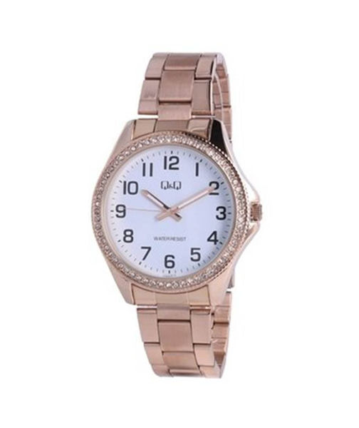 Imagen de RELOJ PULSERA MALLA METAL DAMA  Q&Q C222-014