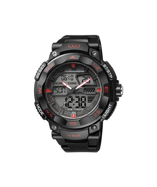Imagen de RELOJ PULSERA PVC DIGITAL HOMBRE Q&Q GW85-002