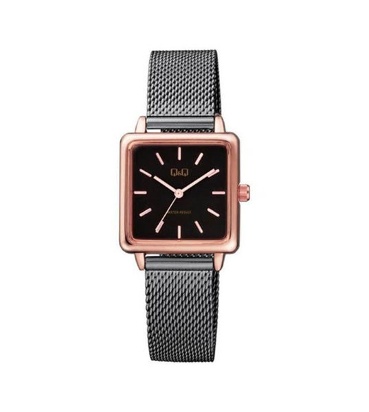 Imagen de RELOJ PULSERA MALLA METAL DAMA Q&Q QB51-402