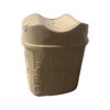 Imagen de PAPELERA CON TAPA TP625 5.5L 21X26CM