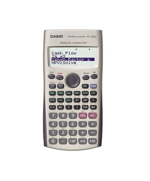 Imagen de CALCCULADORA  FC100V FINANCIERA CASIO