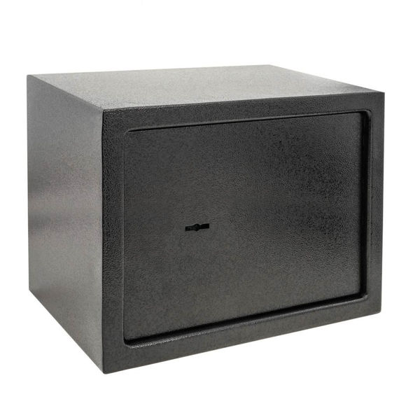Imagen de CAJA FUERTE CON LLAVE 20X31X20 -20E