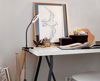 Imagen de SOPORTE PINZA CON ARO DE LUZ  LED -FS09