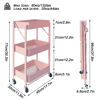 Imagen de CARRITO 3 ESTANTES 29.5X40.5X77CM.-XTC01-RS-0352