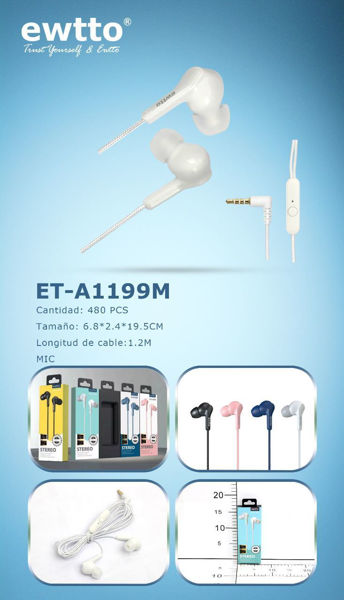 Imagen de MINIAURICULAR  MANOS LIBRE 3.5 EWTTO-A1199