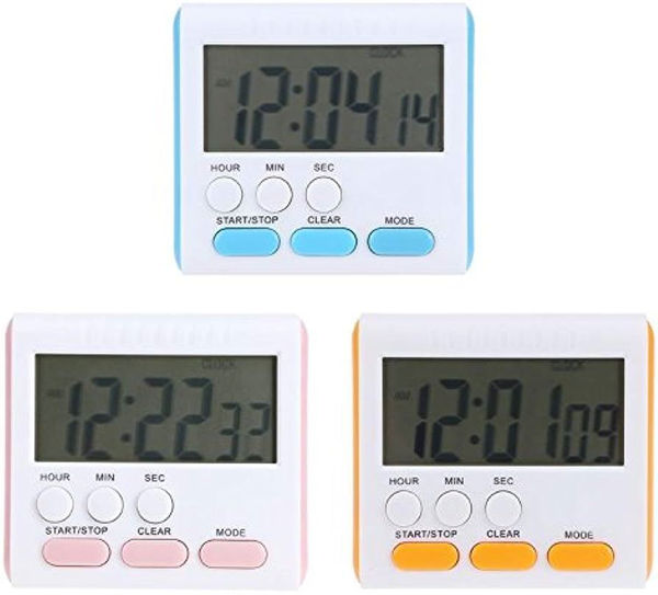 Imagen de TIMER DIGITAL CON RELOJ -JS183/608E