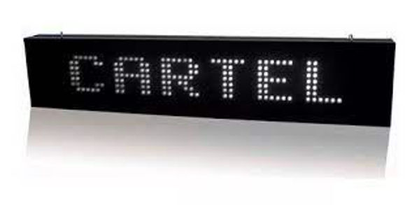Imagen de CARTEL ROTULADOR LED 69CMX20CM CHICO