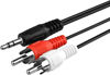 Imagen de CABLE DOBLE RCA A SPICA 1,5 METROS 14487