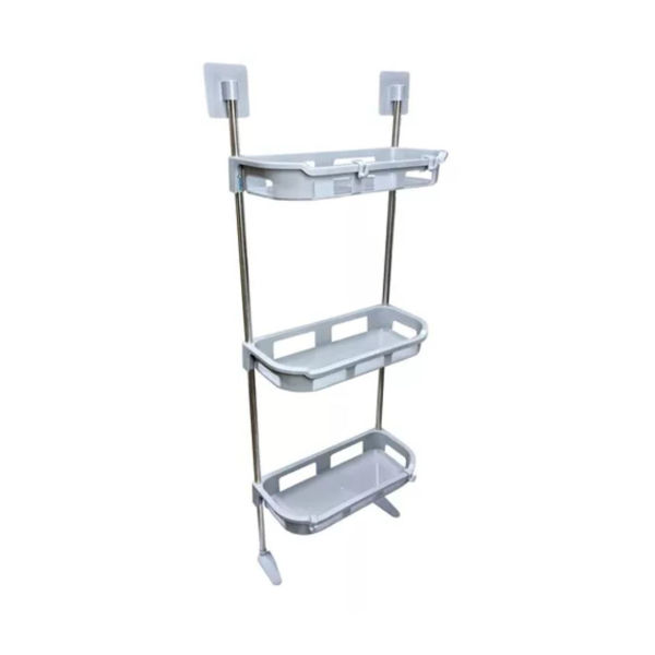 Imagen de ORGANIZADOR BAÑO PLASTICO Y METAL 3 PISOS-8812-3