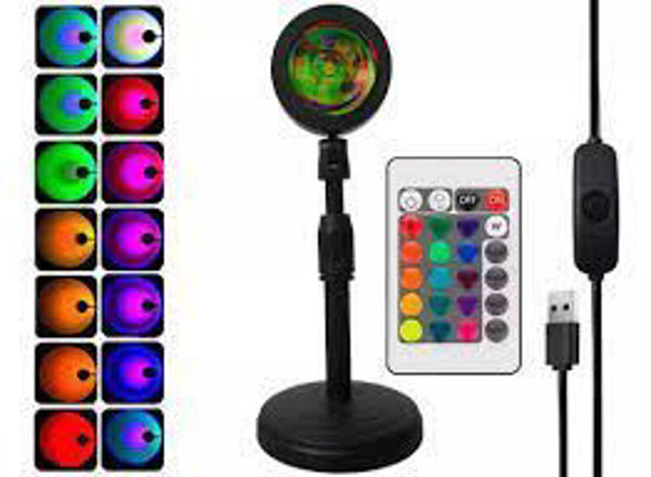 Imagen de LAMPARA SUNSET PLASTICA RGB DQ-60/LRD564
