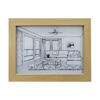 Imagen de CUADRO LED LIVING PERRO ROJEM -HBLP