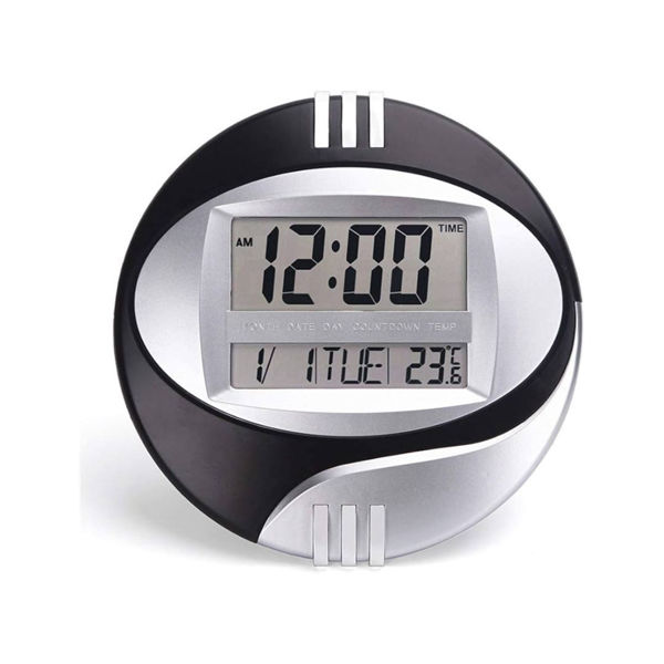 Imagen de RELOJ DE PARED DIGITAL REDONDO GRANDE K3885