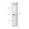 Imagen de ARMARIO ESQUINERO BAÑO  15CM -MB1580
