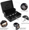 Imagen de CAJA METAL SEGURIDAD CAJON GUARDA BILLETES-HTD300 -30X24X9CM