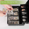 Imagen de CAJA METAL SEGURIDAD CAJON GUARDA BILLETES-HTD300 -30X24X9CM