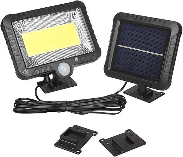 Imagen de FOCO SOLAR LUZ LED 50 W SENSOR MOVIMIENTO-SFL 100