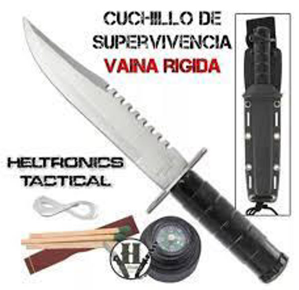 Imagen de CUCHILLO KA205A-60 VAINA PLASTICO TACTIL