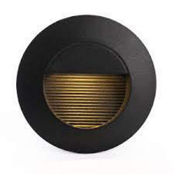 Imagen de CAMINERO PARED EXTERIOR LED REDONDO F484 160MM METALICO
