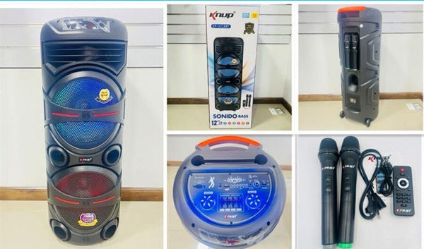 Imagen de CAJA ACÚSTICA RECARGABLE KP3218BT