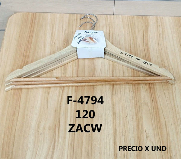 Imagen de PACK PERCHA MADERA X3
