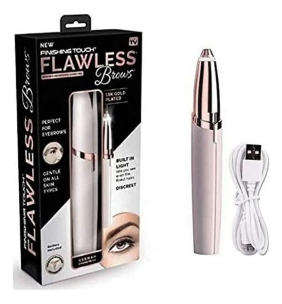 Imagen de Kit De Depiladora Facial Eléctrica Indolora Para Cejas Braws