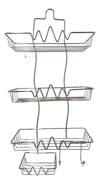 Imagen de ORGANIZADOR CROMADO PARA DUCHA 3 NIVELES -E0032