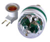 Imagen de BOMBITA GIRATORIA  EFECTO LUICES RGB CON PORTA LAMPARA 5001-1/38136