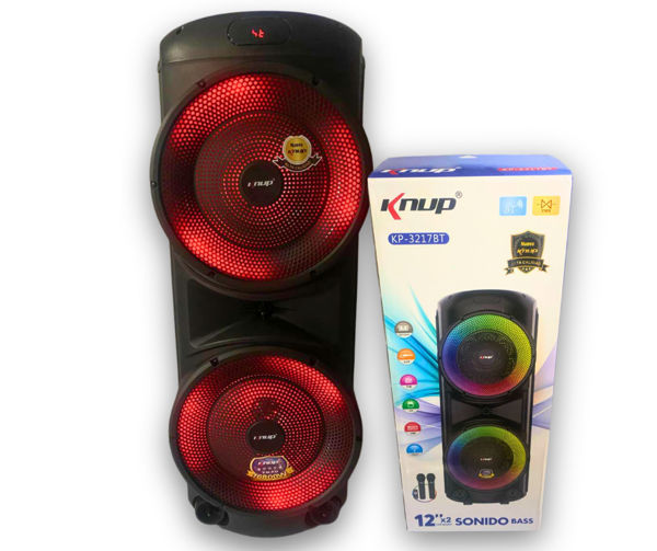 Imagen de CAJA ACÚSTICA  RECARGABLE KP3217BT