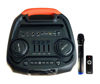 Imagen de CAJA ACÚSTICA LUZ LLAMA  KNUP  USB/BLUE-KP-3207BT