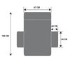 Imagen de CUBRE SOFA 1 PLAZA  RS-6017