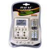 Imagen de CARGADOR 4 PILAS AA/AAA Y BATERIAS JIBAO - A613