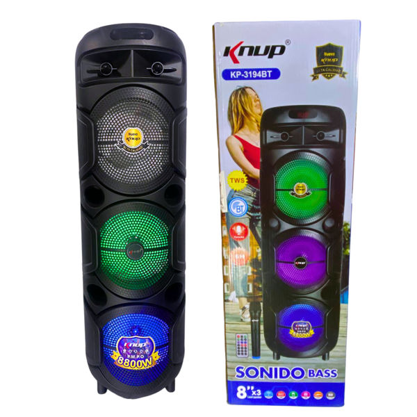 Imagen de CAJA ACÚSTICA RECARGABLE  KP3194BT