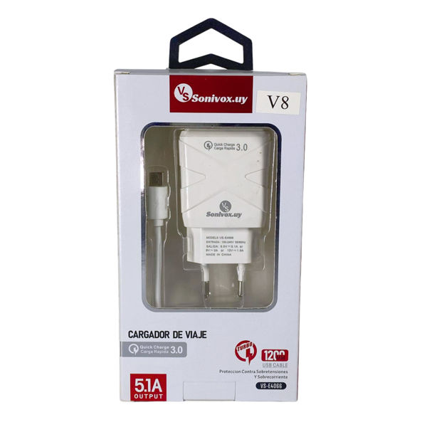 Imagen de CARGADOR  V8 SONIVOX 6 MESES DE GARANTIA-E4066