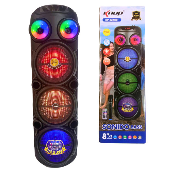 Imagen de CAJA ACÚSTICA  KNUP KP-3225BT